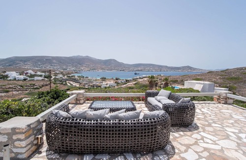 Krotiri Villa | Villa 'Iliablue' with Sea View, Wi-Fi and Air Conditioning