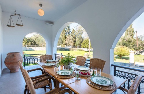 Kavos Villa | Villa Inva in Corfu – Modern Eco Villa with Private Jacuzzi and Pool Access