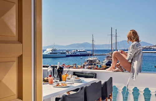 Mykonos Villa | Villa Kampani | Sea View Villa in Mykonos Town, most coveted location!