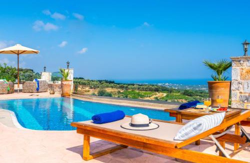 Kirianna House | Villa Kantifes 4 Families or Couples with Private Pool & BBQ