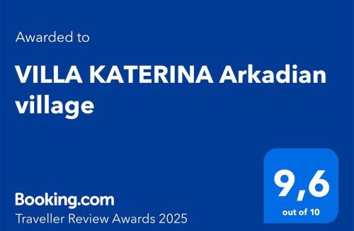 Arkadiko Chorio Villa | VILLA KATERINA Arkadian village