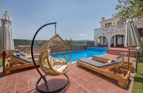 Spilia Villa | Villa Katerina with Eco heated pool