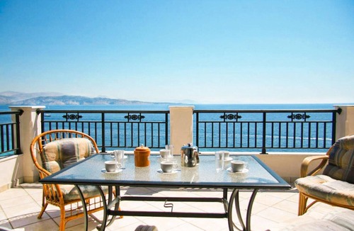 Katavolos Villa | Villa Kerkyroula Large Private Pool Walk to Beach Sea Views A C Wifi Car Not Required - 1972