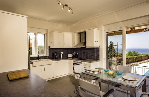 Tragaki Villa | Villa Keshi, private swimming, panoramic sea views in tranquil location!