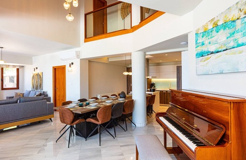 Xiro Chorio Villa | Villa Lime Panoramic sea views with 2 pools Close to Rethymno