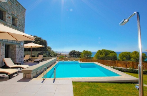 Pefkos Villa | Villa Luciana - Private Pool, BBQ, WiFi & AC
