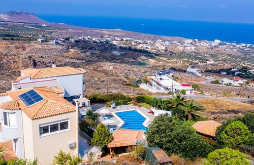 Vathianos Kampos Villa | Villa Marata with private pool