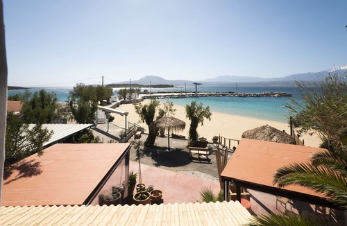 Marathi Villa | Villa Marathoula, Beachfront, sea view, a few steps from the water! sleeps 4+