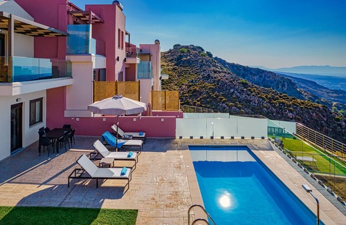 Katochori Villa | Villa Nektar with private ecologic pool and amazing view!