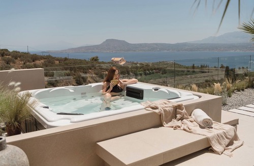 Sternes Villa | Villa Niolos I, Elegant Villa with Souda Bay Views by etouri