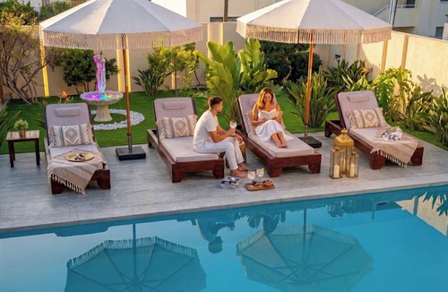 Kato Gouves Villa | Villa Olia Heated Pool 95m Walk to Sandy Beach