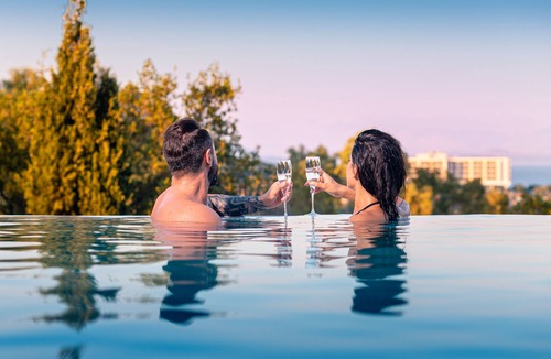 Limni Villa | Villa OMNIA - Kommeno bay private infinity pool