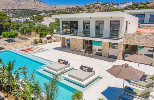 Pefkos Villa | Villa Pefkos Shore by Villa Plus