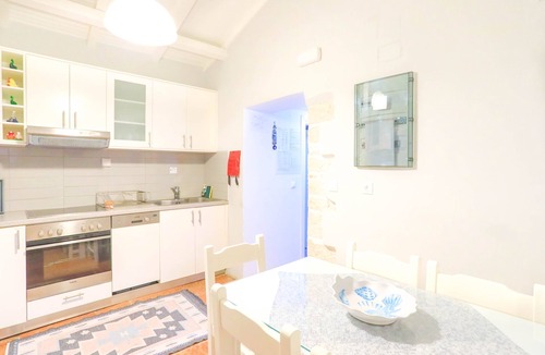 Kavalleraina Villa | Villa Regina: Beautiful stone villa with panoramic sea views located above Agni Bay in Corfu