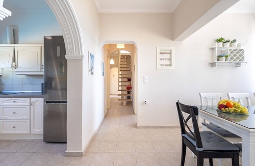 Chalikounas Villa | Villa 'Seahorse Bay Beach Halikounas' with Private Pool, Private Terrace and Air Conditioning