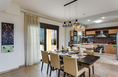 Kato Stalos Villa | Villa Selena ✩ Private Pool ✩ Sea View ✩ DreamVillas Crete