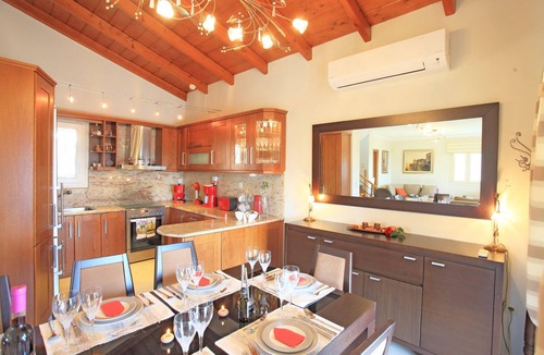 Limni Villa | Villa Senses: A modern charming villa, private pool, stunning views, really spacious for 8 people