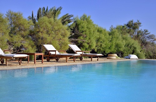 Kalafatis Villa | Villa Sesilia with pool and sea view