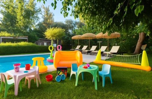 Filerimos Villa | Villa Small Paradise private pool, jacuzzi, BBQ, complete privacy