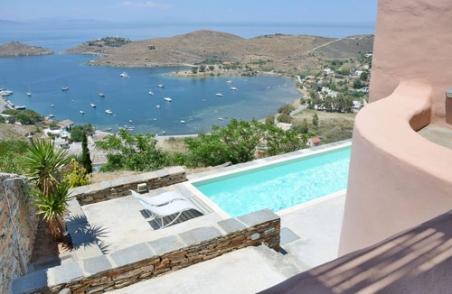 Vourkari Villa | Villa Sonilia, Vourkari, Sea & Sunset View