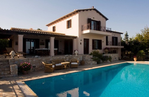 Lavreotiki House | Villa Sounion with sea view