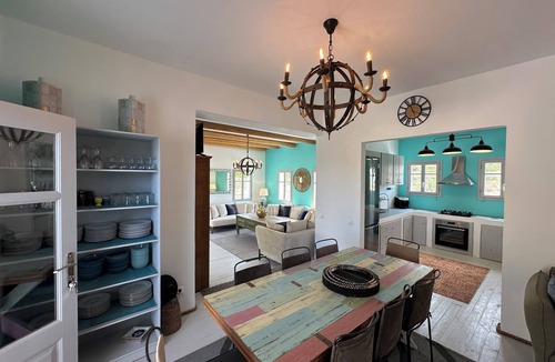 Lipsoi Villa | Villa Sun. Splendid 4 bedroom house for your vacations. panoramic sea view!