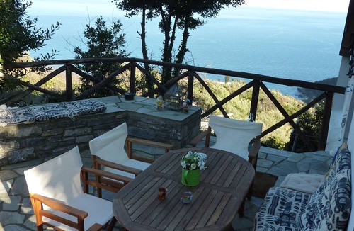 Zagora-Mouresi House | Villa Thea, ideal for relax, best view to Aegean