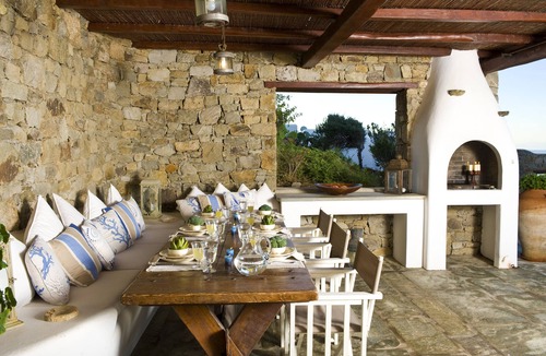 Elia Villa | Villa with private infinity pool, steps from Elia Beach
