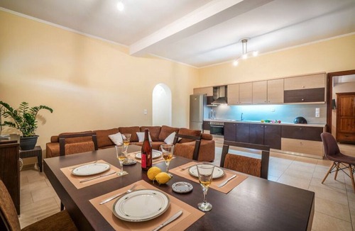 Neromilos Villa | Villa with private pool, water massage pool and sea view roof garden