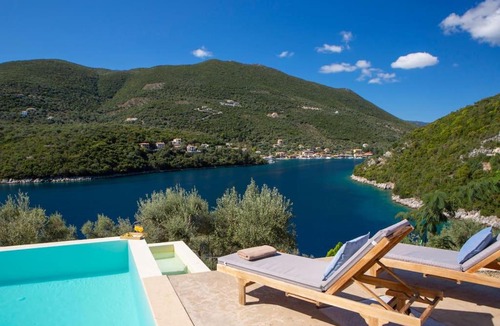 Sivota Villa | Villa Zoe - Direct Sea Access Live Scenery at