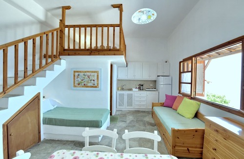 Xanthi Region Villa | VIOLA. Infinity panoramic pool. Privileged view of Egean. Access to the sea.