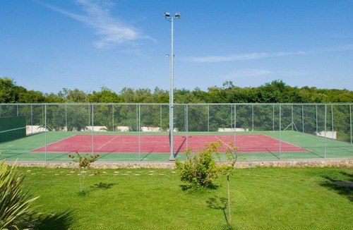 Gouvia Villa | Vip Luxury Privilege Villas with Tennis Court heated outdoor & indoor pool