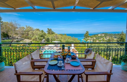 Lakka Villa | Yiotta: Amazing views of Lakka, private pool, WiFi