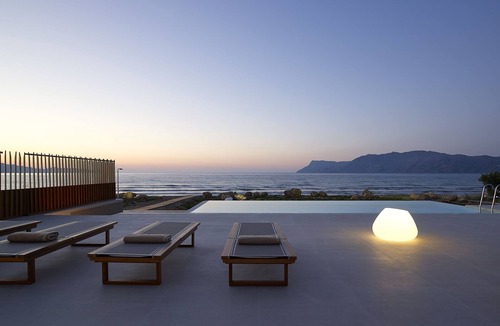 Korfalonas Villa | Youphoria Beach front luxury villa Votsalo 6 bedrooms