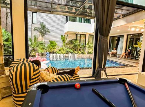 1897summer villa 曼谷中心7卧Asok&Thong Lor800平米海天别墅 in Bangkok