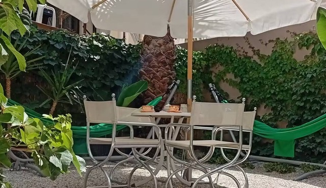 30m² studio 90m from the beach in Chania Self Check‑in Parking Garden Fast WiFi