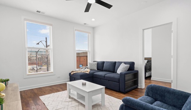 3bd/2ba, King bd, Pets OK, Laundry, Fenced Yard, Near Downtwn, Hospitals, & Unis in Chicago