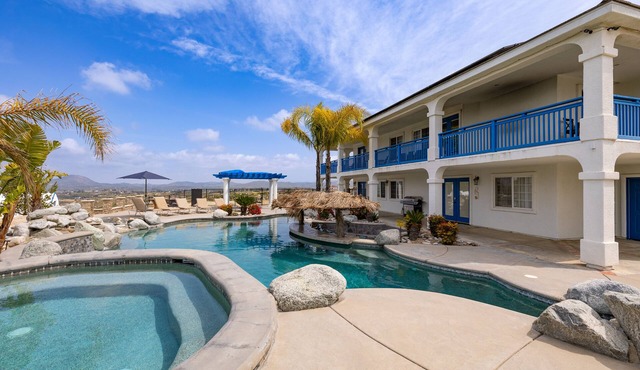 5-Acre Hilltop Estate w/Resort Pool + Game Room | Le Grand Bleu by AvantStay in Temecula