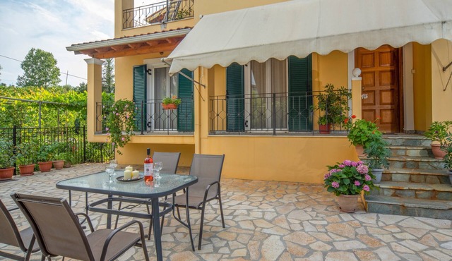 Apartment 'Kallithea House in Gouvia' with Mountain View, Garden & Wi-Fi