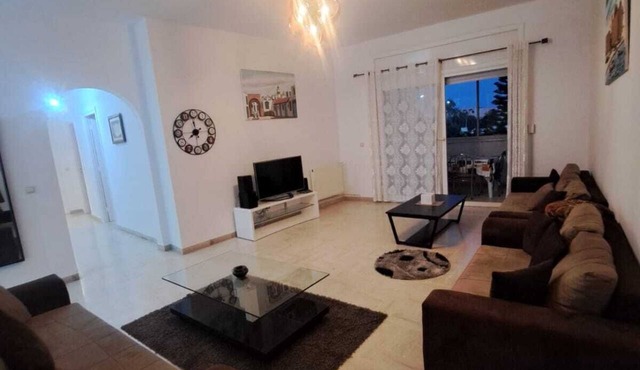 Apartment with Ocean View in Nabeul - 2 min from the Beach - Air Conditioning - Parking