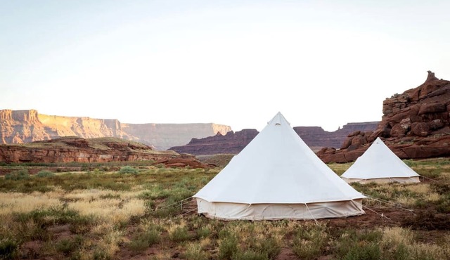 Beautiful Glamping Tent for an Unforgettable Family Escape near Canyonlands National Park in Moab, Utah in Moab