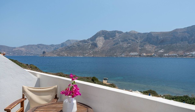 Bed and Breakfast 'Room No 5' with Sea View, Wi-Fi and Air Conditioning in Telendos