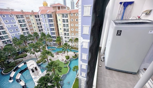 E8 - 2bedroom french style beautiful pool view Pattaya Seven seas cote d azur in Tambon Na Chom Thian