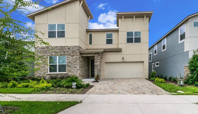 EV 9043 - 9 Bed 6 Bath Villa with Screened-In Private Pool with Spillover Spa, K in Kissimmee