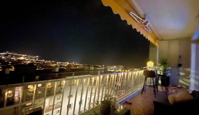 Exceptionnelle vue mer et Nice, Appart 2 Chambres Standing, Terrasses, Garage in Nice