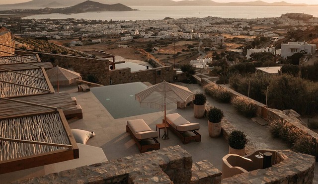 GkF Luxury Villa Naxos - 2 Bedroom Villa, Private Pool & Outdoor Jacuzzi