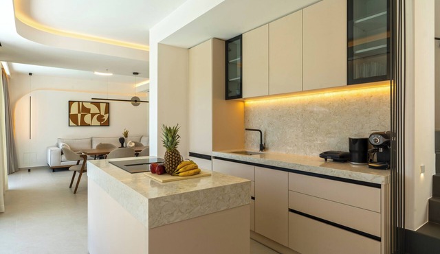 Green villa II, Stylish villa with pool near beaches in Rethymno
