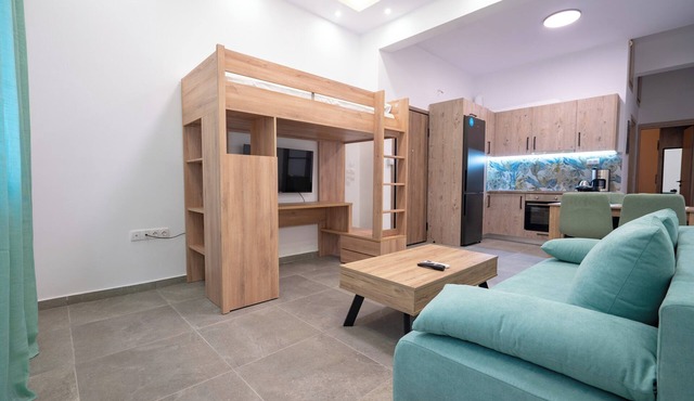 Koukaki 1 bedroom 4 persons apartment by MPS