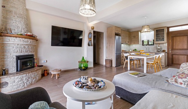 Lefkada View Villa Vasiliki 1 Apartment with Garden near Lefkada Town and Bridge