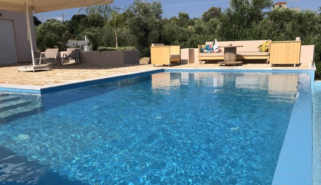 Luxurious Villa in Kamaria Peloponnese with Swimming Pool